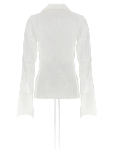 Shop Ann Demeulemeester Linsey Shirt, Blouse White