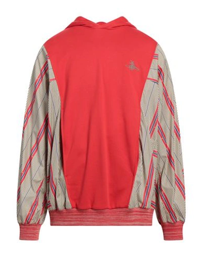 Shop Vivienne Westwood Man Sweatshirt Red Size M Cotton, Polyester