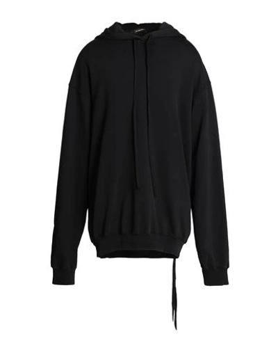 Shop Ann Demeulemeester Man Sweatshirt Black Size M Cotton
