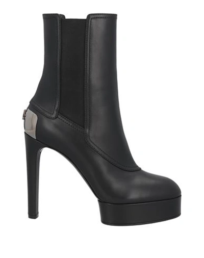 Shop Casadei Woman Ankle Boots Black Size 6 Soft Leather