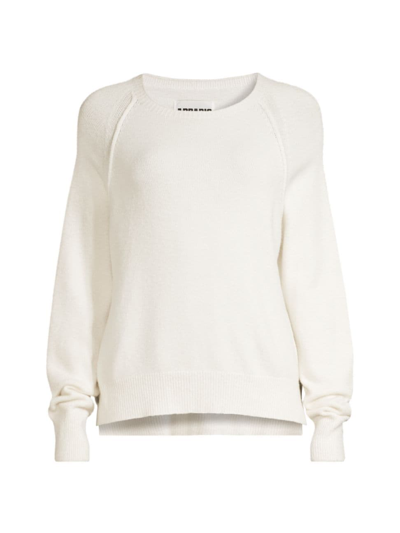 Shop Apparis Women's Eva Crewneck Sweater In Ivory