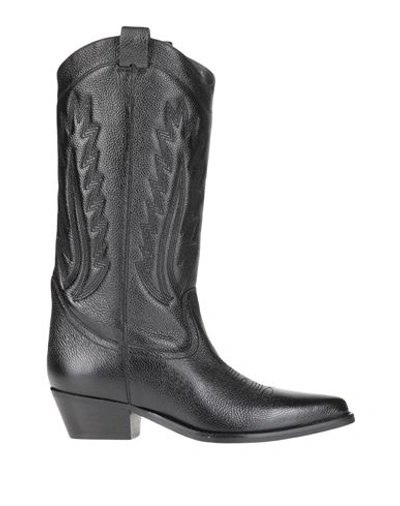 Shop Jonak Woman Boot Black Size 8 Leather