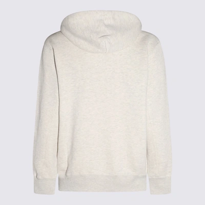Shop Autry Light Beige Cotton Sweatshirt In Grey