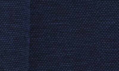 Soul Of London Textured Notch Lapel Double Button Blazer In Navy1