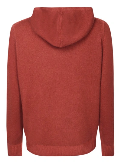 Shop Dell'oglio Red Hood Pullover