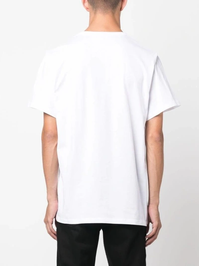 Shop Alexander Mcqueen Cotton T-shirt With Skull Print In White