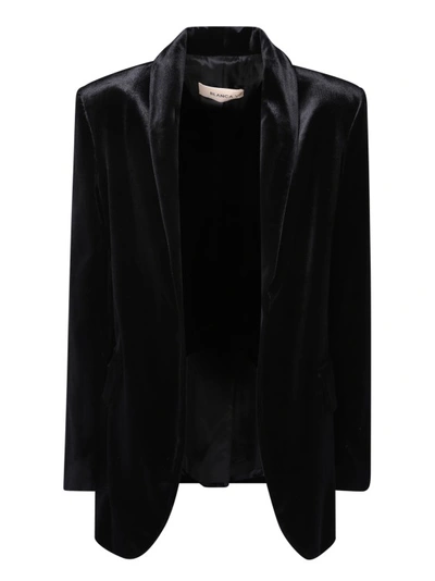 Shop Blanca Vita Black Single-breasted Jacket