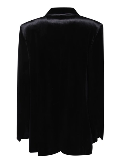 Shop Blanca Vita Black Single-breasted Jacket