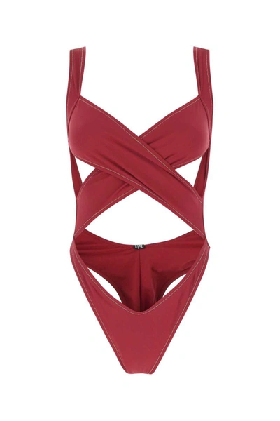 Shop Reina Olga Swimsuits In Red