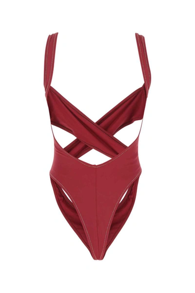 Shop Reina Olga Swimsuits In Red