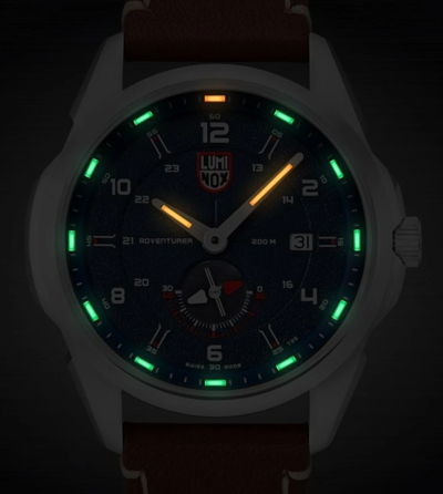 Pre-owned Luminox Xl.1763 Atacama Adventurer Field Watch Men's Sapphire Crystal