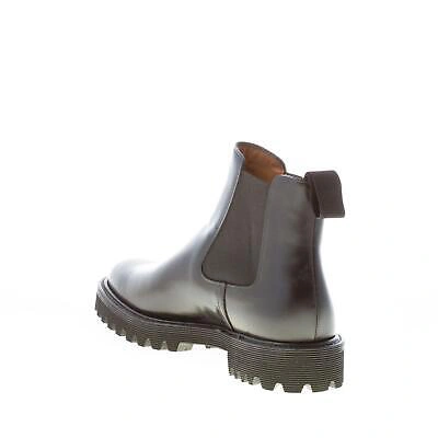 Pre-owned Church's Women Shoes Nirah T Black Rois Calf Leather Chelsea Boot