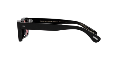 Pre-owned Oliver Peoples 1979c Ov 5549su Dark Mahogany/brown (1007/73) Sunglasses In Purple