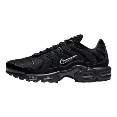 Pre-owned Nike Air Max Plus Black Blue Red Dz4509-001 Size 8.5 Us