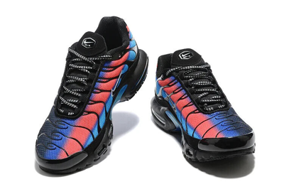 Pre-owned Nike Air Max Plus Black Blue Red Dz4509-001 Size 8.5 Us