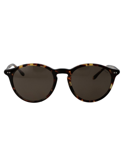 Shop Polo Ralph Lauren Eyewear Round Frame Sunglasses In Multi