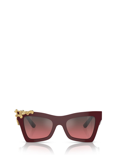 Shop Dolce & Gabbana Eyewear Cat In Red