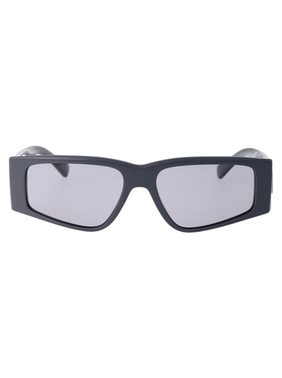 Shop Dolce & Gabbana Eyewear Rectangular Frame Sunglasses In Multi
