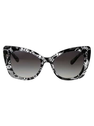 Shop Dolce & Gabbana Eyewear Cat In Multi
