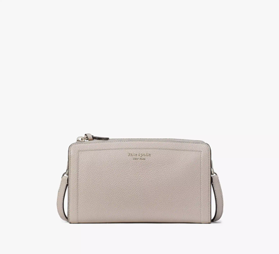 Shop Kate Spade Knott Small Crossbody In Warm Taupe