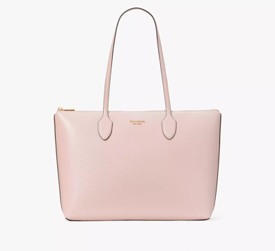 Shop Kate Spade Bleecker Large Zip-top Tote In French Rose
