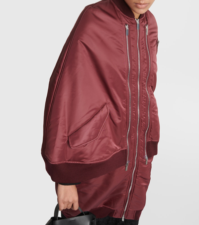 Noir Kei Ninomiya Puffer Coat In Red