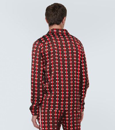 Wales Bonner Belief Printed Twill Shirt In Multicoloured
