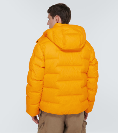 The North Face Summit Gold Down Jacket With Removable Hood In Yellow