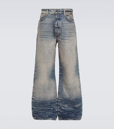Amiri Stack Skinny Jean In Blue