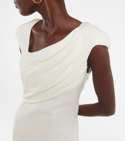 Shop Tom Ford Georgette Silk Gown In White