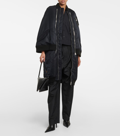 Shop Noir Kei Ninomiya Puffer Coat In Black