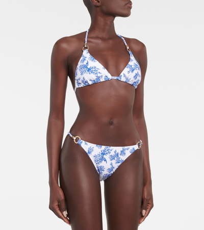 Heidi Klein Little Dix Bay Ring Bikini Bottoms In Multicoloured