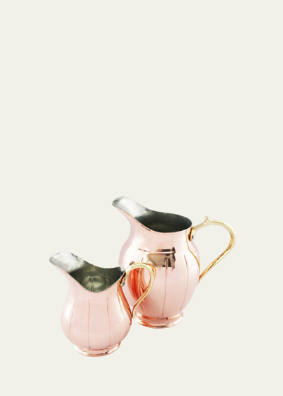 Coppermill Kitchen Vintage Inspired Copper Large Pitcher In Copper