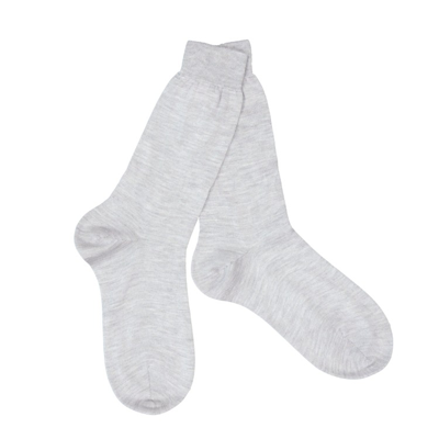 Shop Max Mara Arno Cashmere And Silk Socks In White