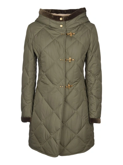 Shop Fay Quilted Virginia Jacket In Grey