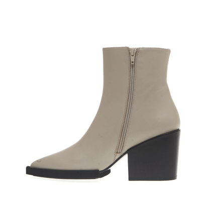 Paloma Barceló Texan Dove Leather In Grey