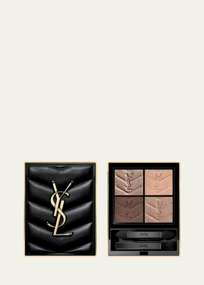 Shop Saint Laurent Couture Mini Clutch Luxury Eyeshadow Palette In 100 - Stora