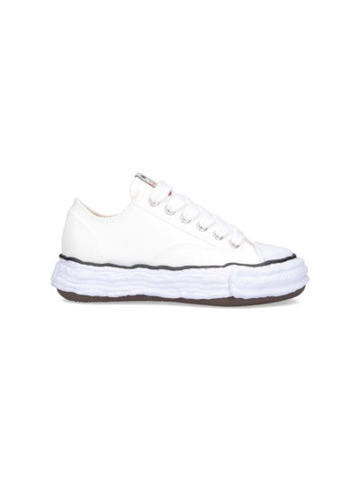 Shop Miharayasuhiro Low Sneakers "peterson23" In White
