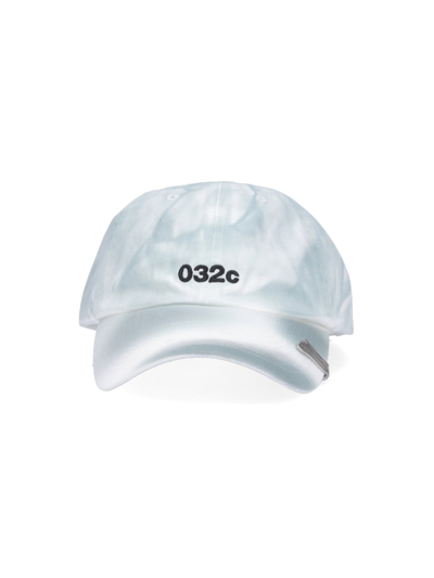 Shop 032c Logo Baseball Cap In White