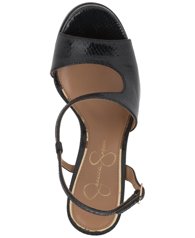 Jessica Simpson Gafira Platform Sandal In Sandstone Suede