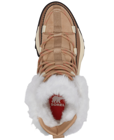Shop Sorel Women's Ona Rmx Glacy Waterproof Cold-weather Boots In Canoe,sea Salt
