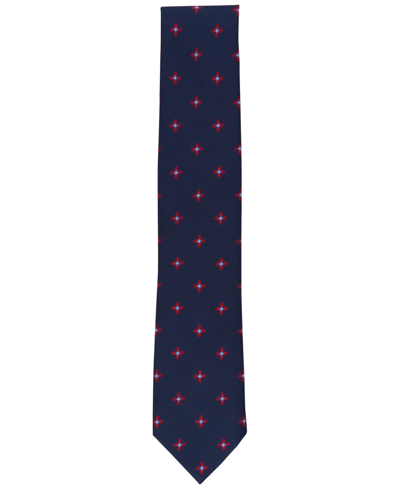 Shop Club Room Men's Pearl Neat Tie, Created For Macy's In Yellow