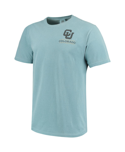 Image One Men's Blue Colorado Buffaloes State Local Comfort Colors T-shirt In Blue