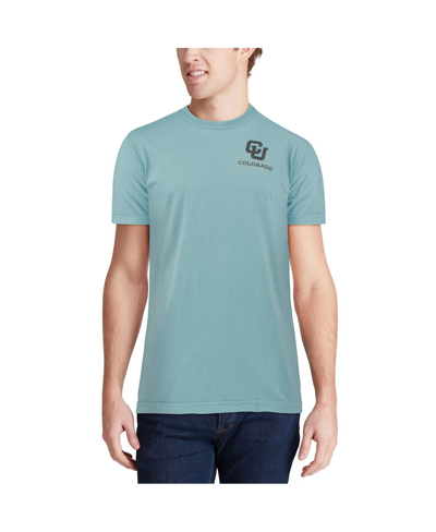 Image One Men's Blue Colorado Buffaloes State Local Comfort Colors T-shirt In Blue