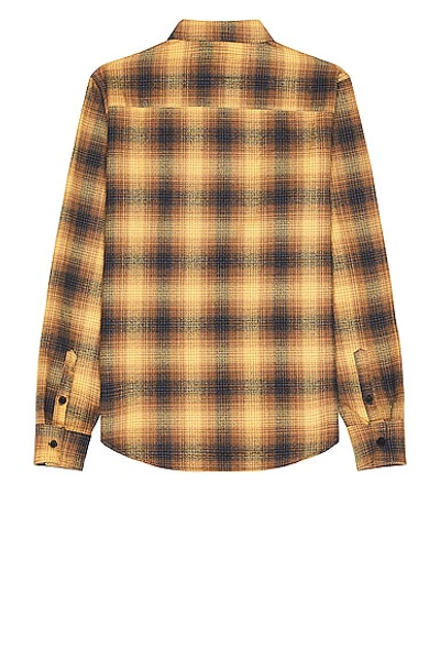 Shop One Of These Days San Marcos Flannel Shirt In Saffron