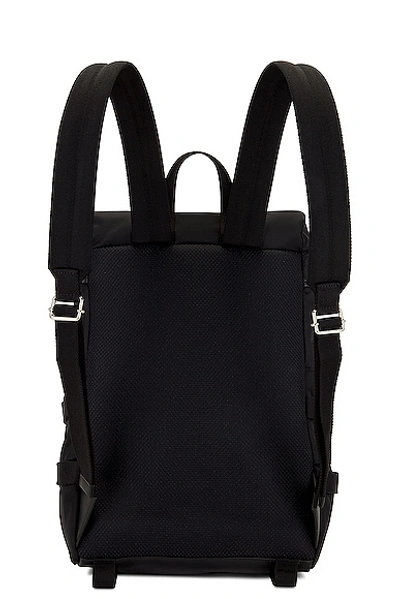 Shop Off-white Courrier Flap Backpack In Black