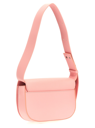 Shop Chiara Ferragni Eyelike Shoulder Bag In Pink