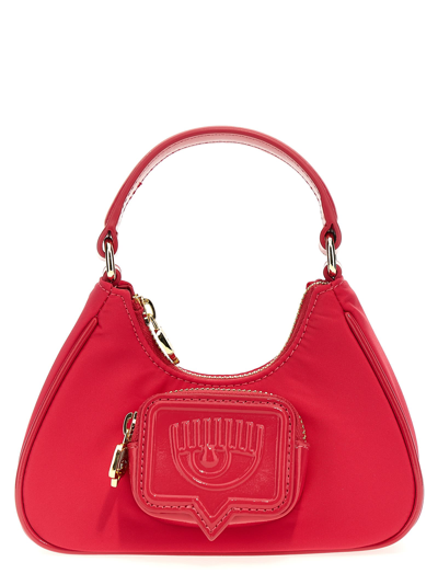 Shop Chiara Ferragni Vicky Mini Handbag In Fuchsia