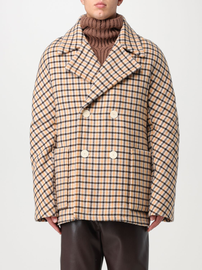 Shop Lanvin Coat  Men Color Brown