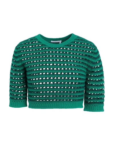 Shop See By Chloé Rtw Lively Pine Top In Green